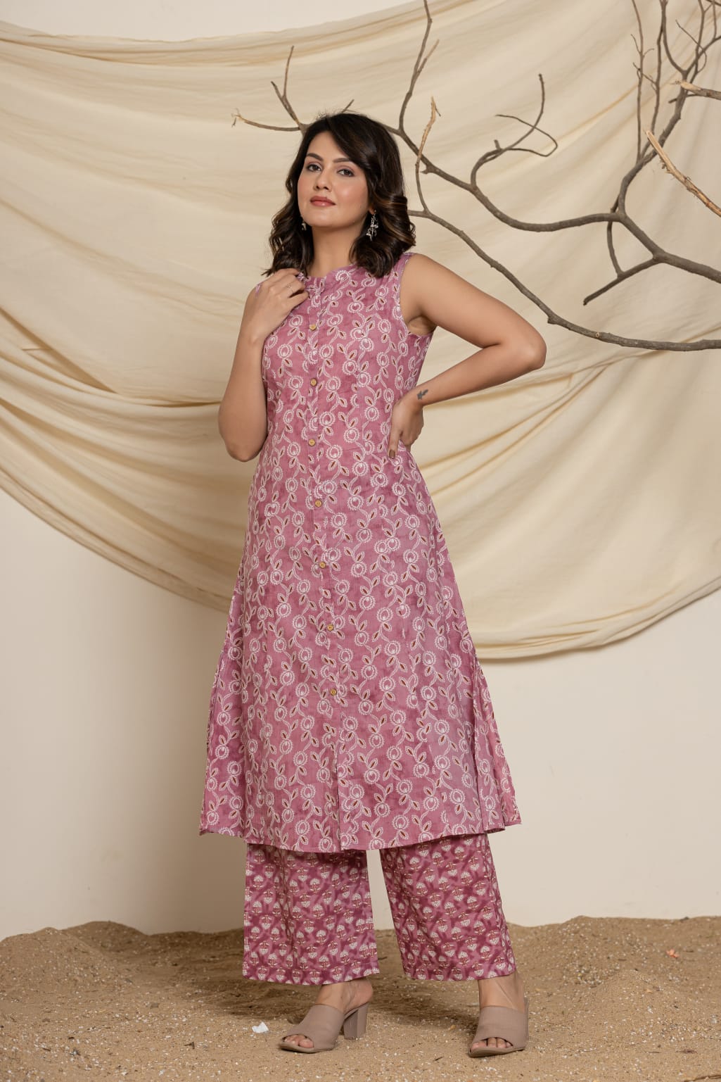 Cotton Kurta and Palazzo