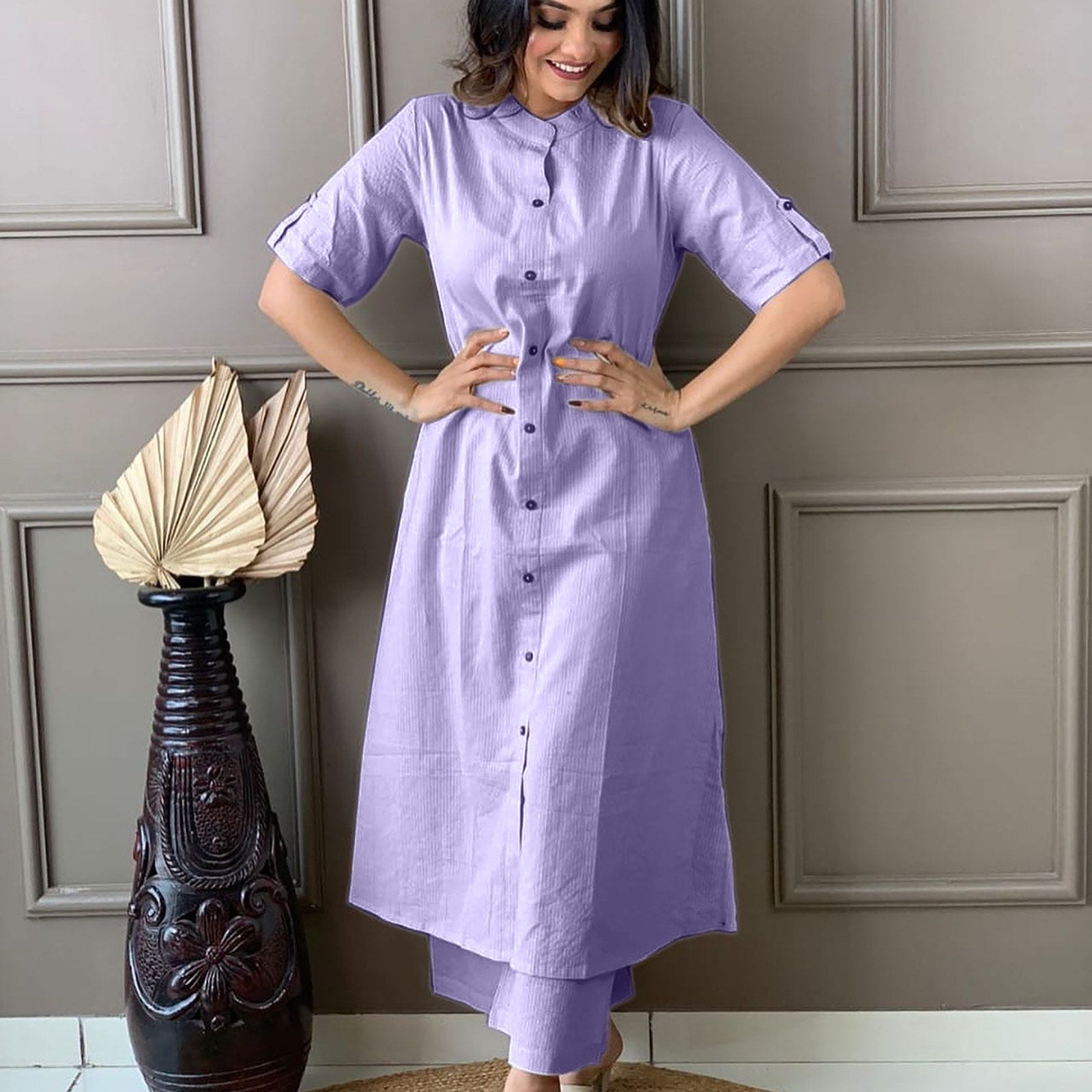 Aline Kurti Lilac with Palazo