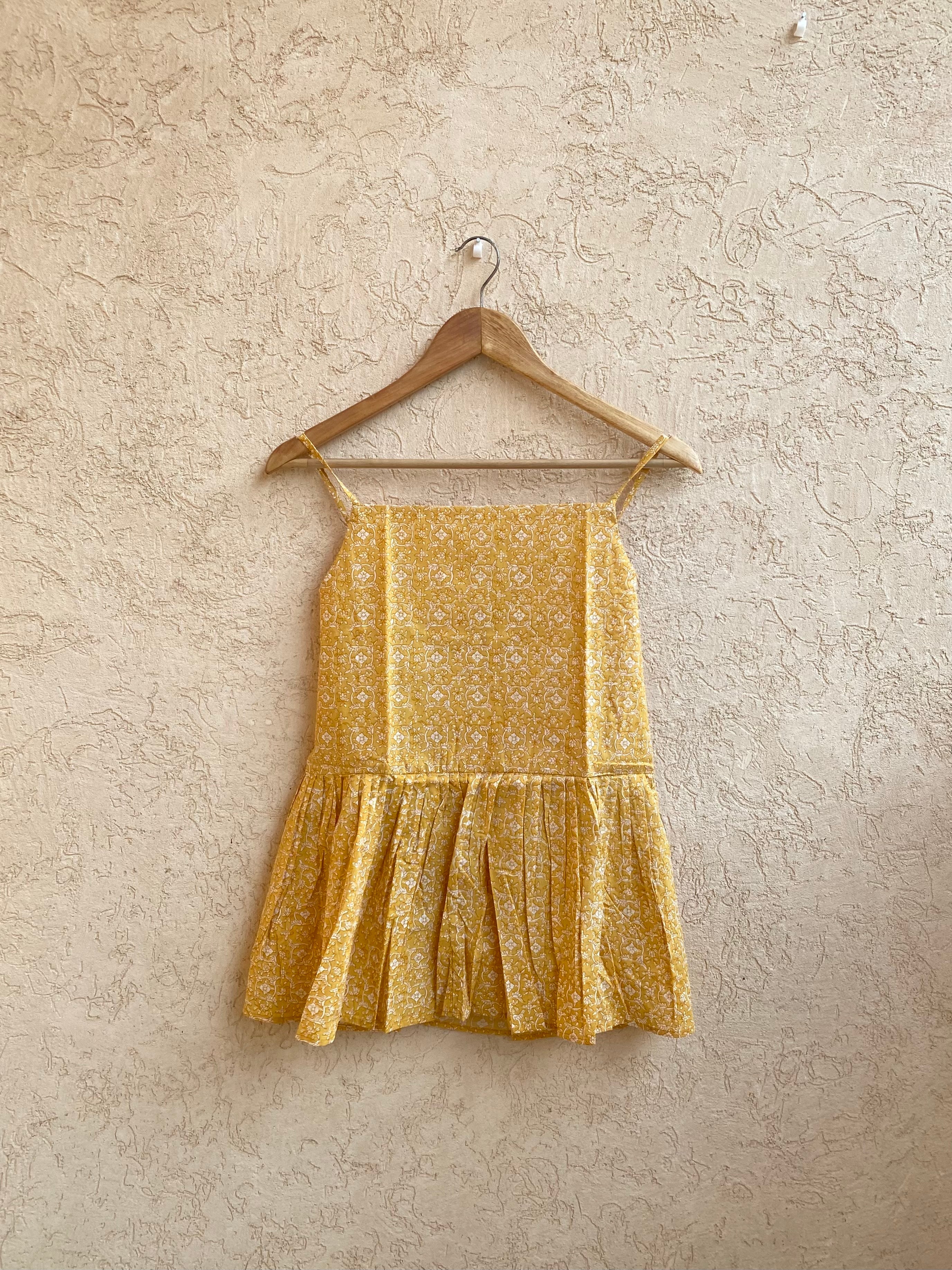 Cami Top Yellow