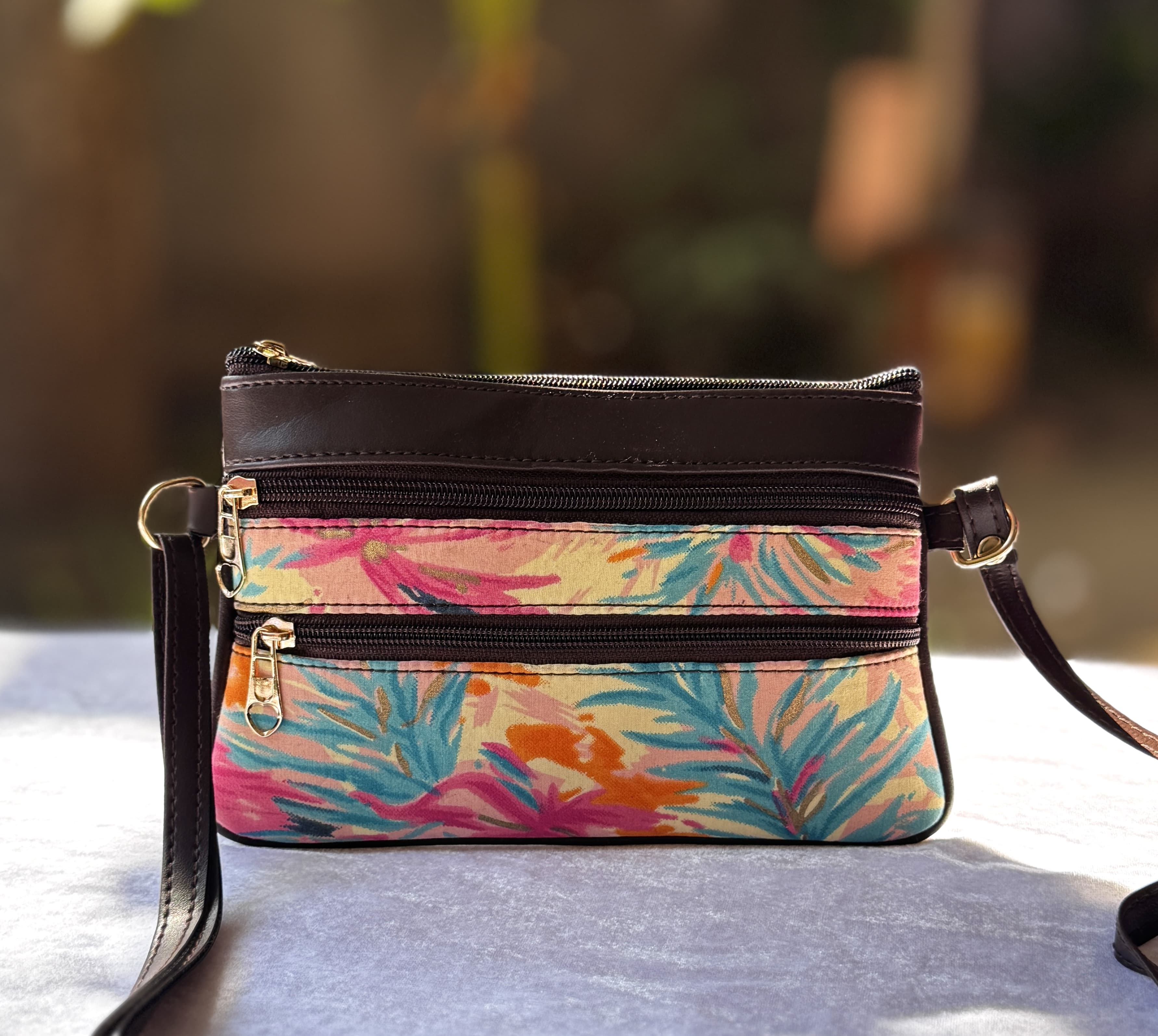 Jaipuri Print Sling Bag