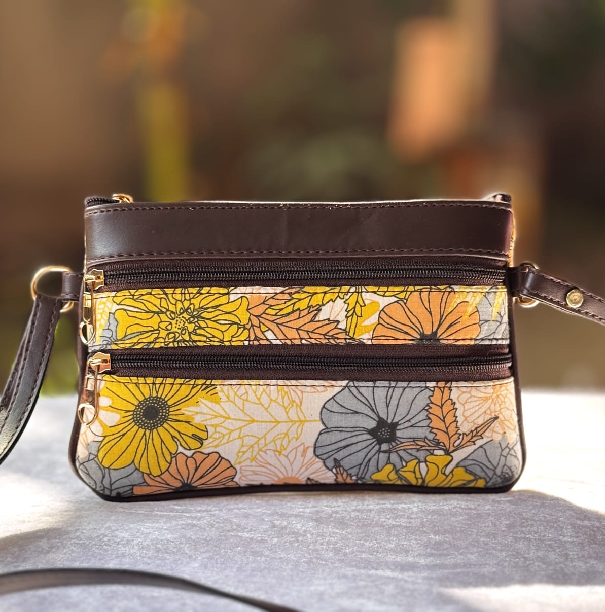 Jaipuri Print Sling Bag