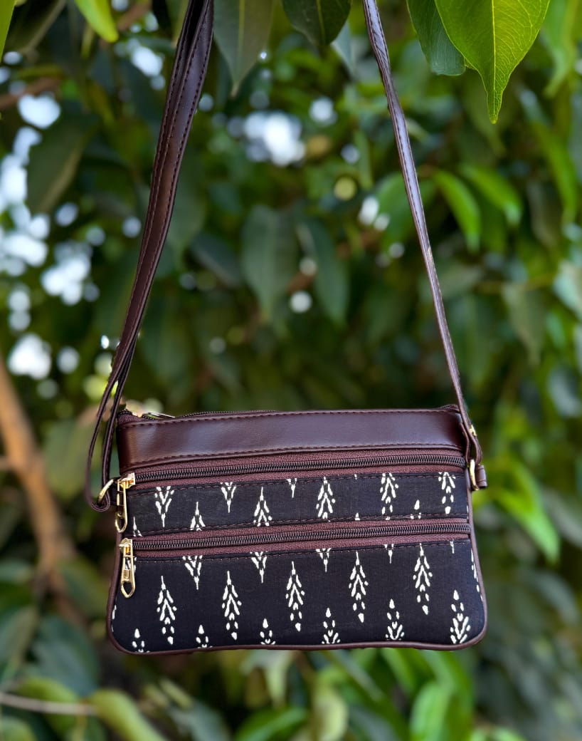 Jaipuri Print Sling Bag