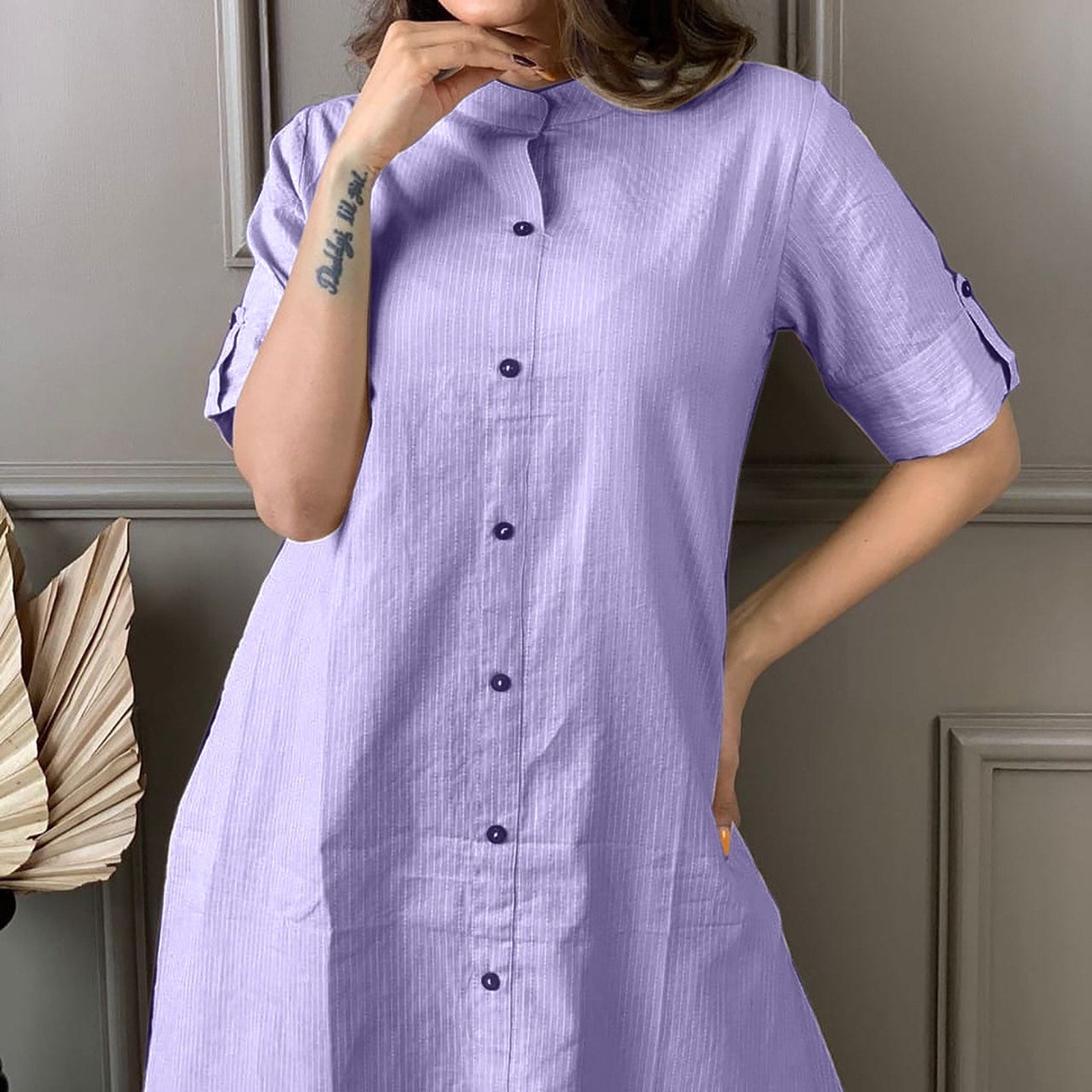 Aline Kurti Lilac with Palazo