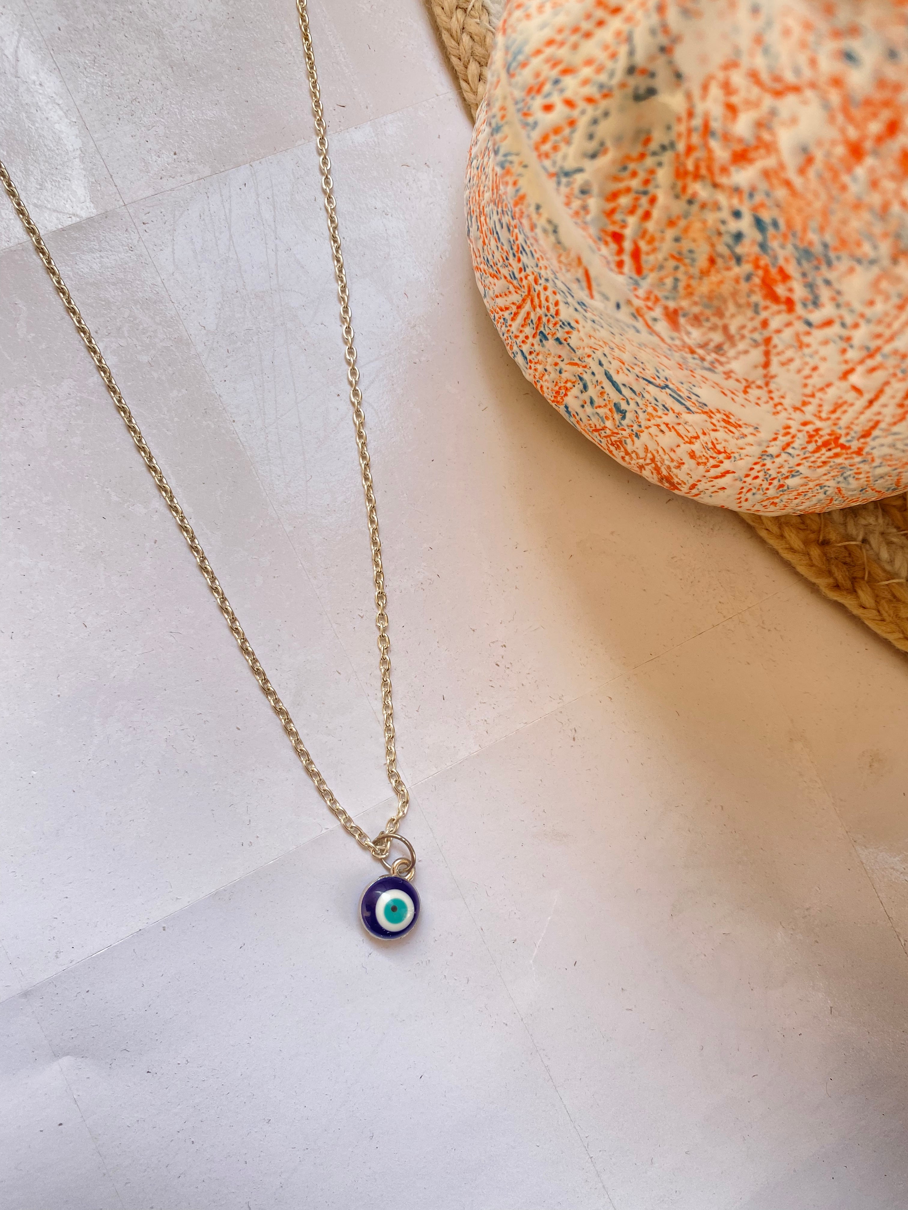 Evil eye necklace