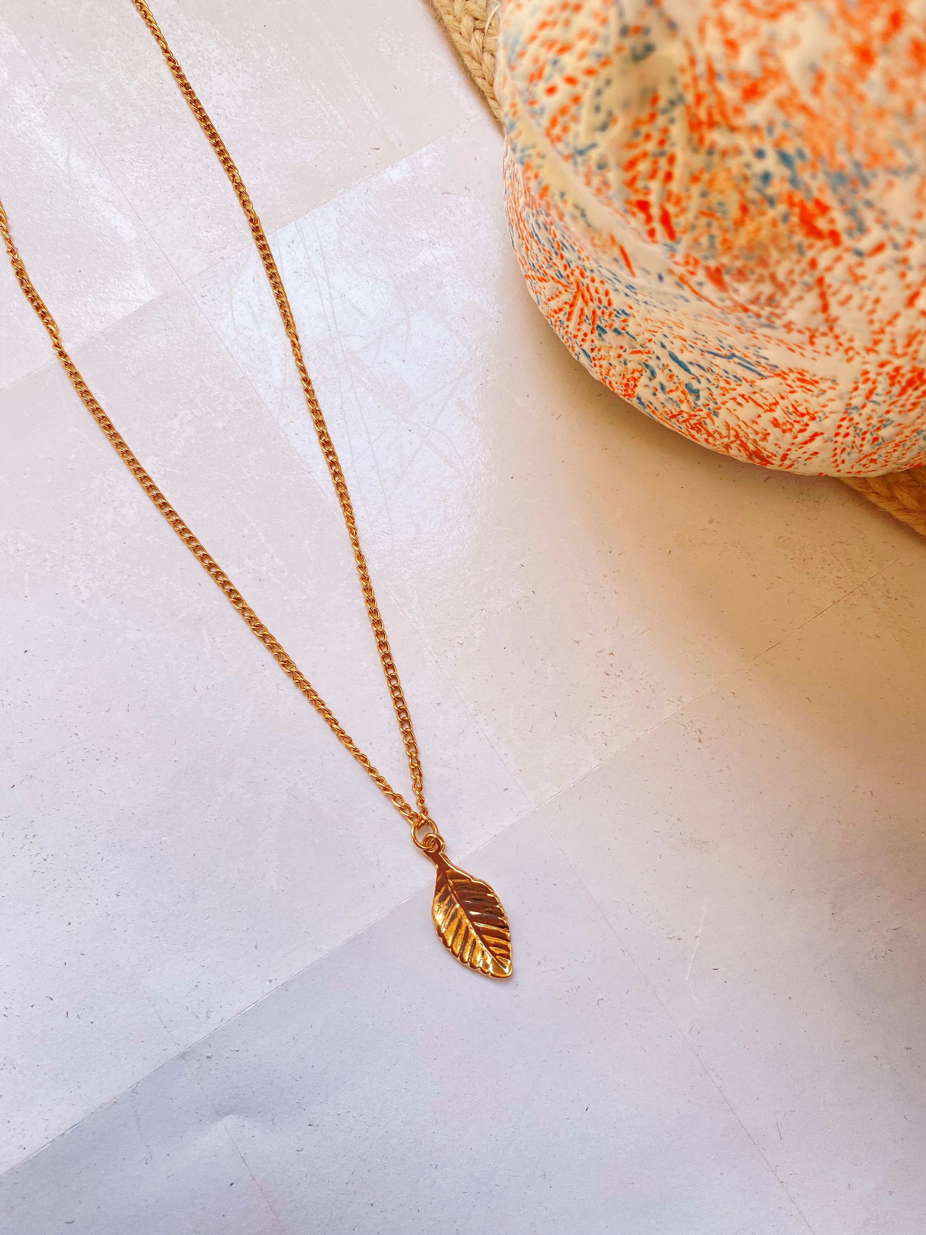 Leaf necklace