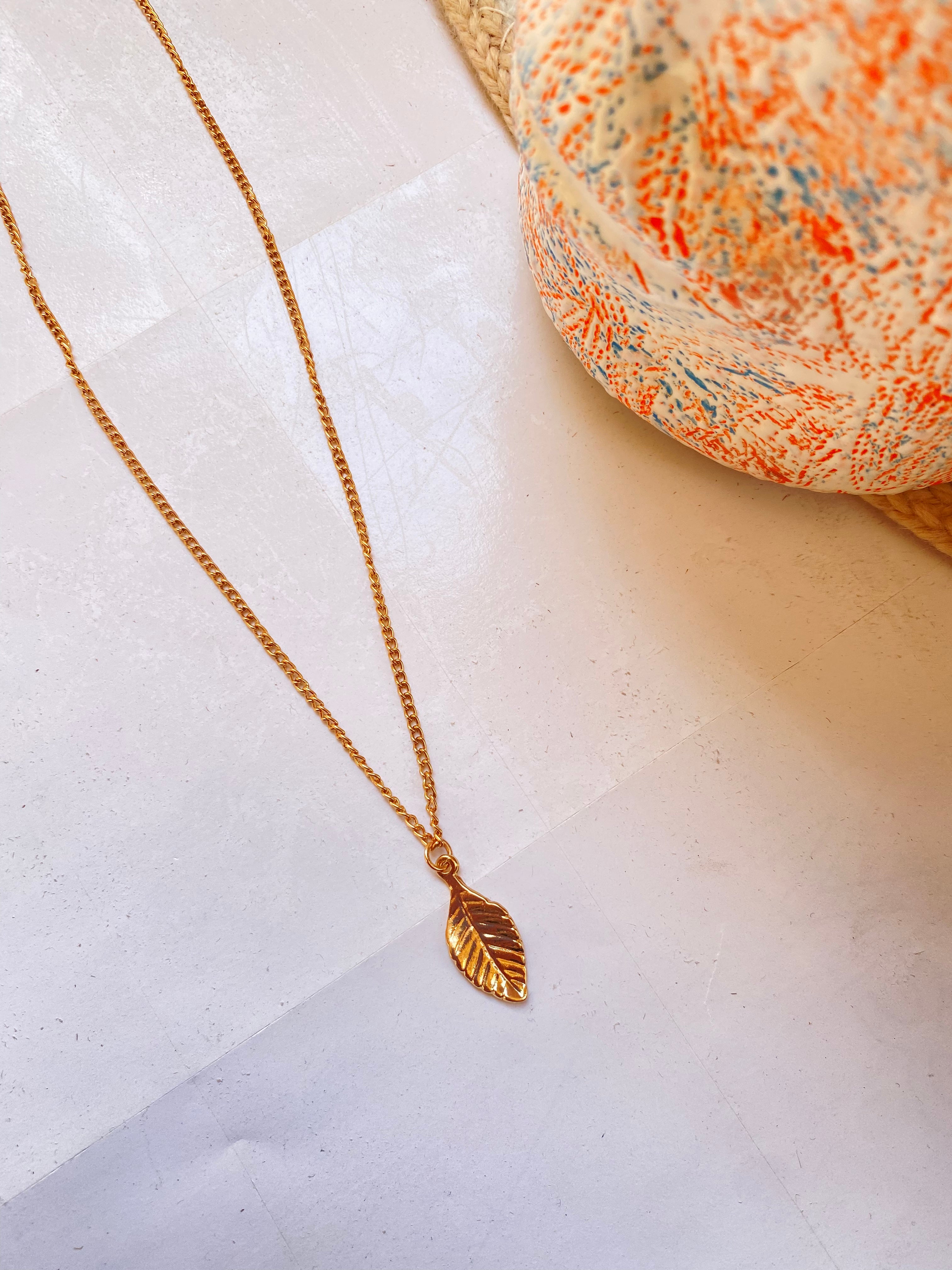 Leaf necklace