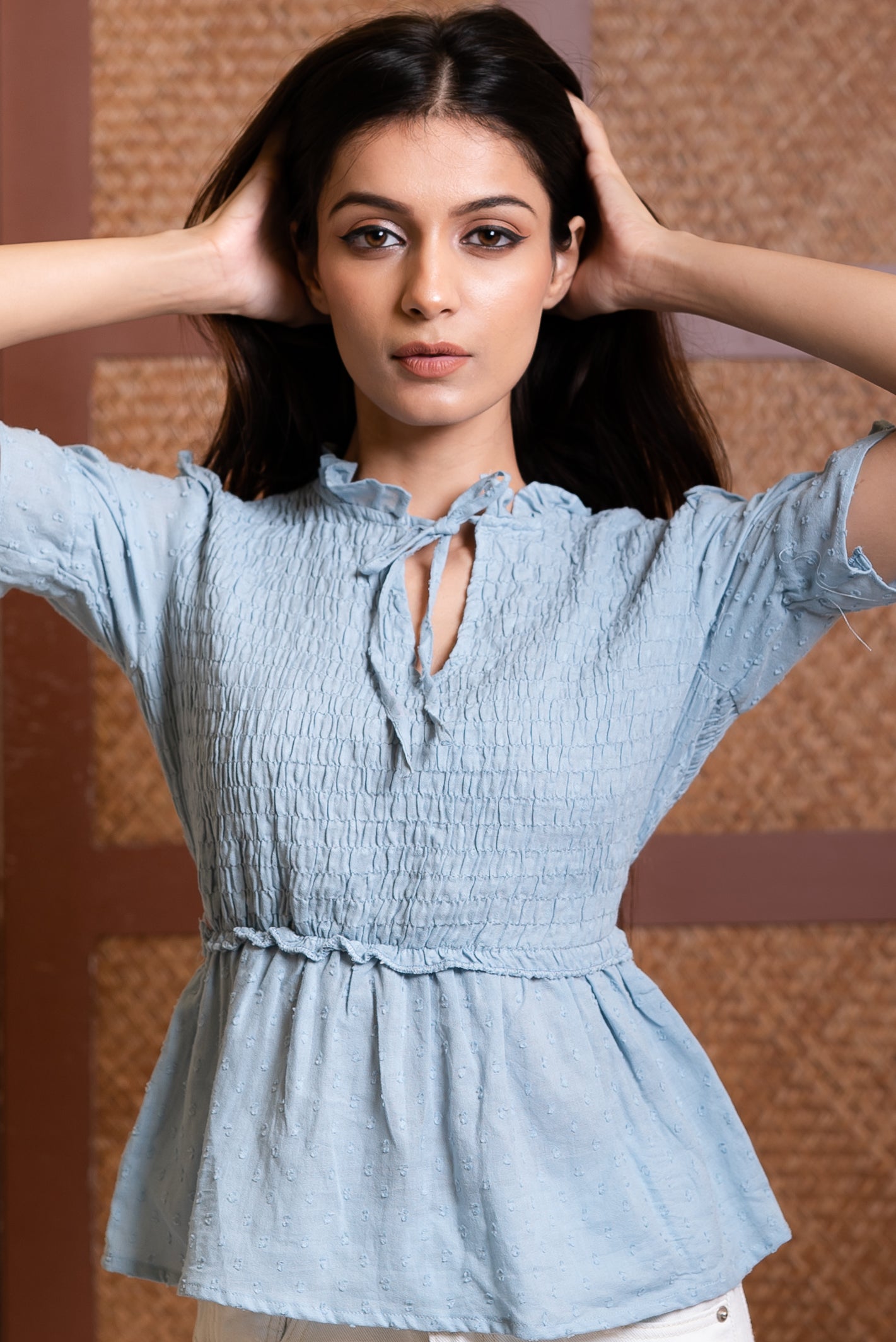 Pastel Blue Top